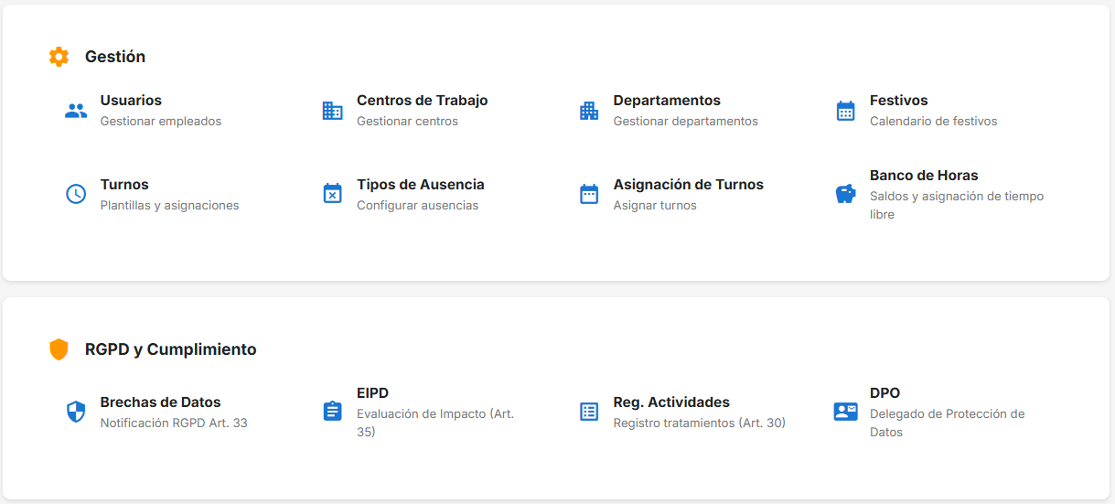 Gestión RGPD